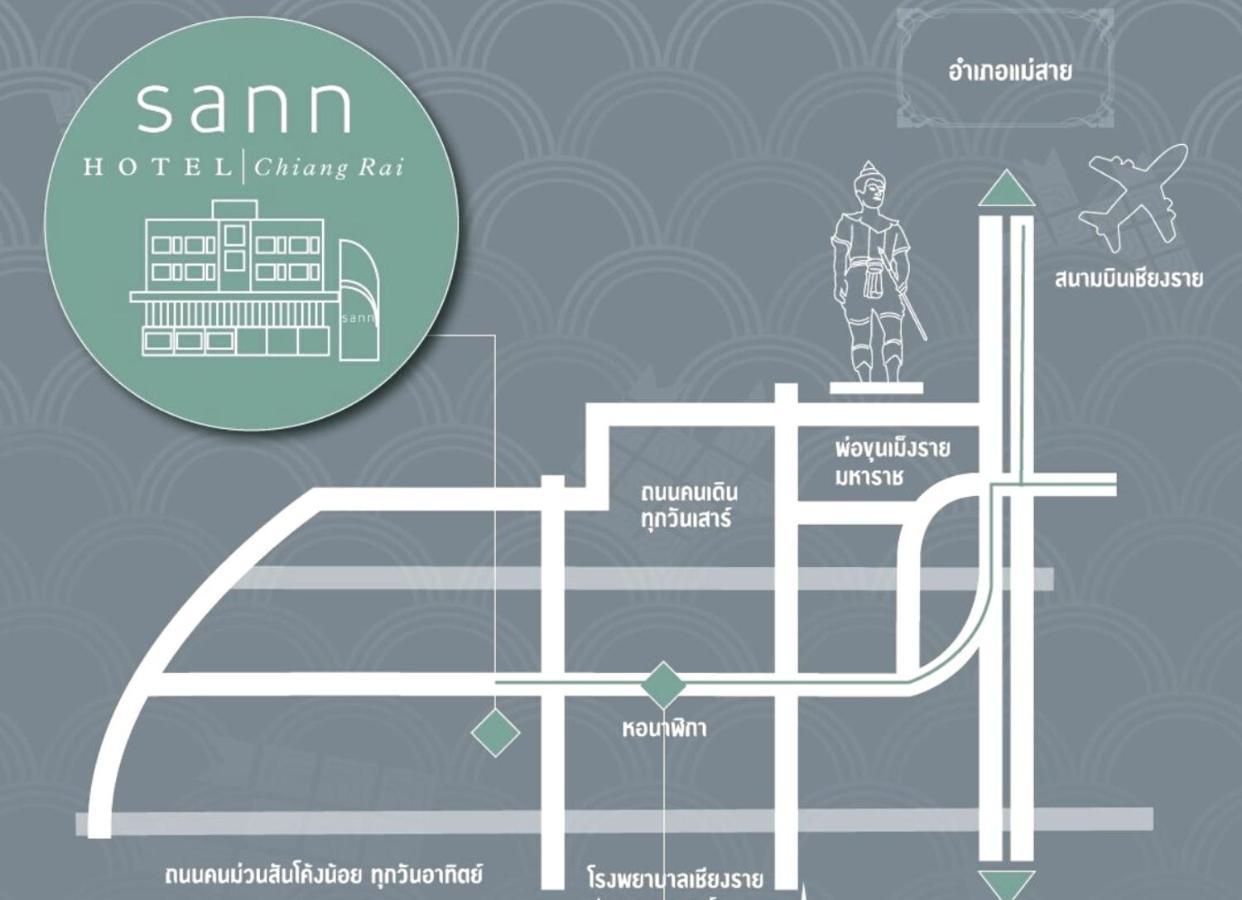 Sann Hotel Chiang Rai Ngoại thất bức ảnh